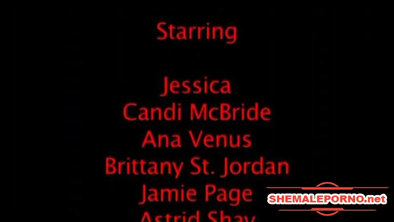 Ana Venus • Astrid Shay • Brittany St Jordan • Candi McBride - Shemale.XXX - Transsexuals, Big Tits, Interracial